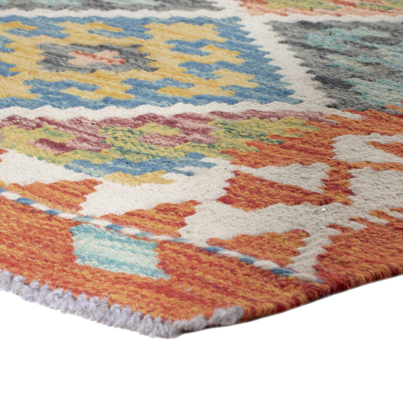 Runner Kelim Rug - Splash - 190 x 73 cm - multicolored