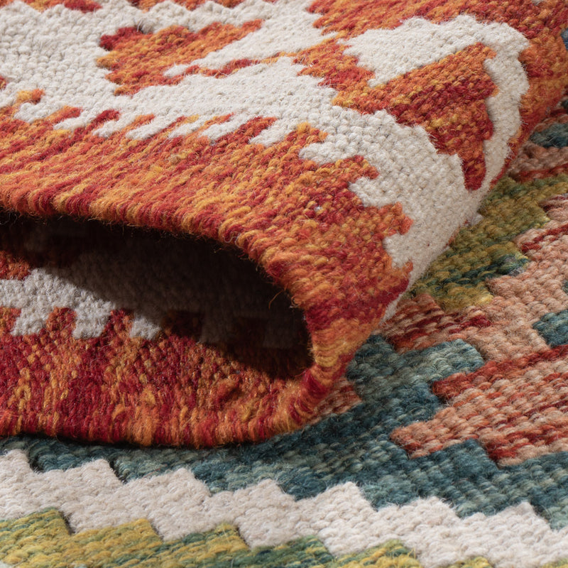 Runner Kelim Rug - Splash - 190 x 73 cm - multicolored