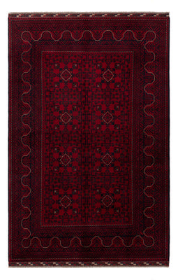 Afghan Rug - Kunduz - 245 x 162 cm - dark red