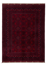 Afghan Rug - Kunduz - 233 x 170 cm - dark red