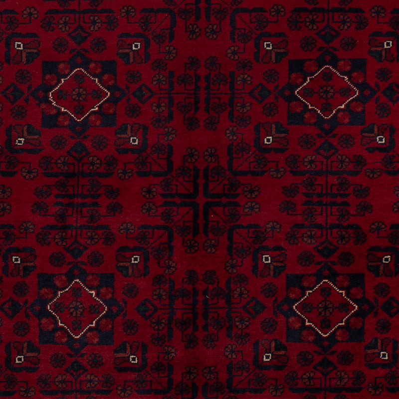 Afghan Rug - Kunduz - 233 x 170 cm - dark red