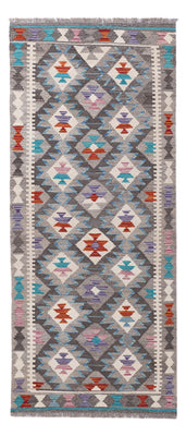 Runner Kelim Rug - Splash - 195 x 82 cm - multicolored