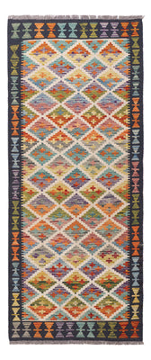 Runner Kelim Rug - Splash - 194 x 81 cm - multicolored