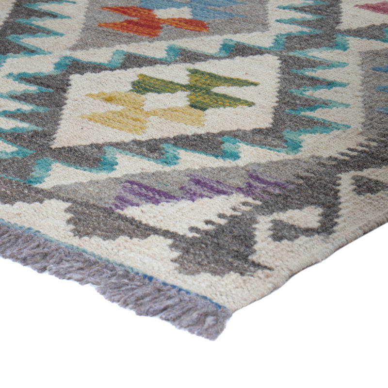 Kilim Maimana Rug 206x80cm - Wool Rug