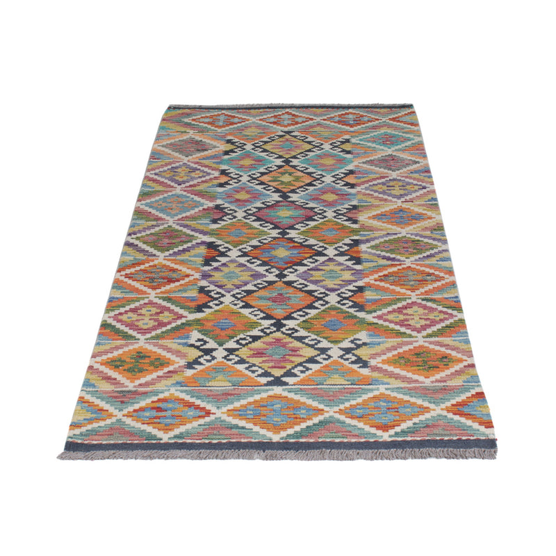 Runner Kelim Rug - Splash - 190 x 80 cm - multicolored
