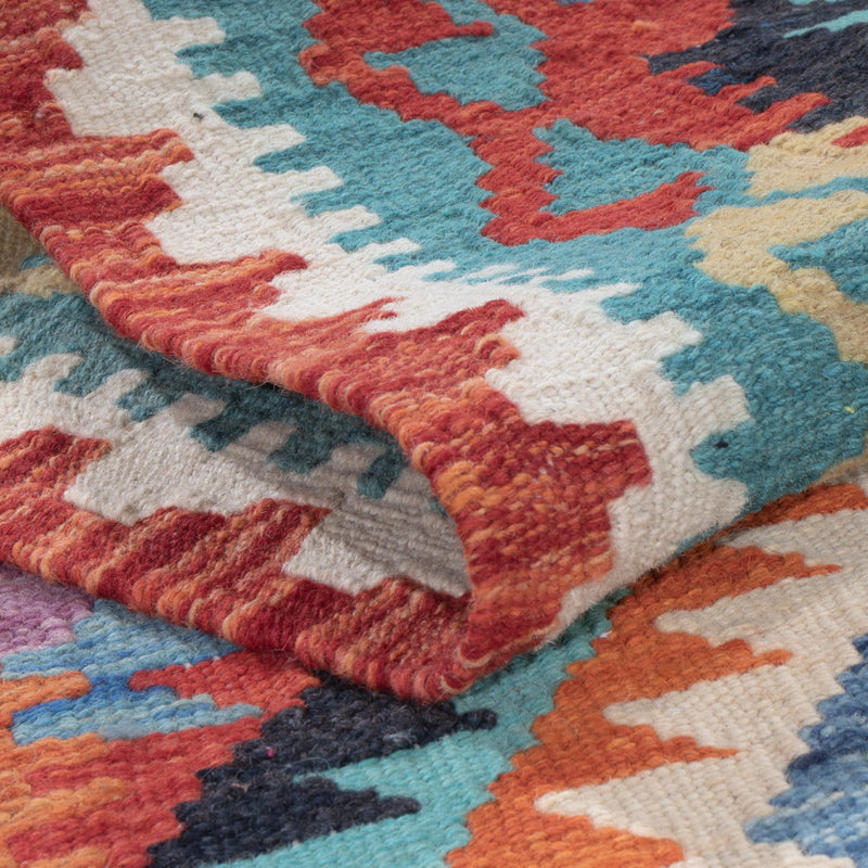 Kilim Maimana Rug 203x73cm - Wool Rug