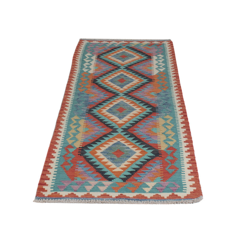 Kilim Maimana Rug 203x73cm - Wool Rug