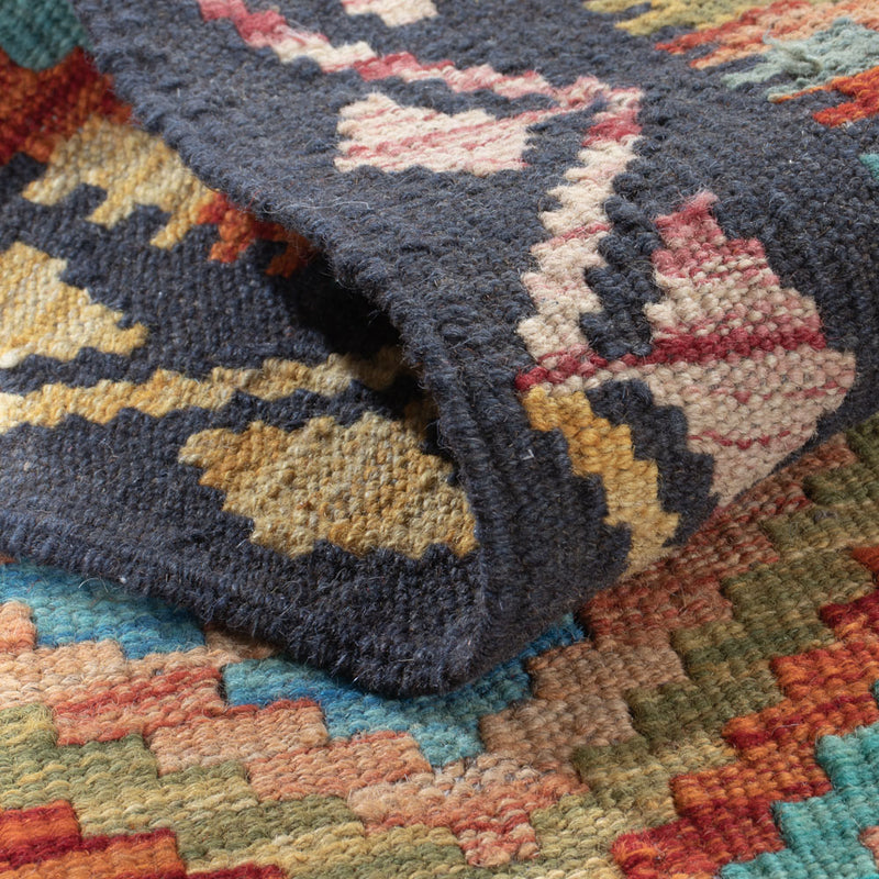 Kilim Maimana Rug 203x58cm - Wool Rug
