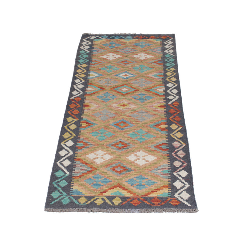Kilim Maimana Rug 203x58cm - Wool Rug