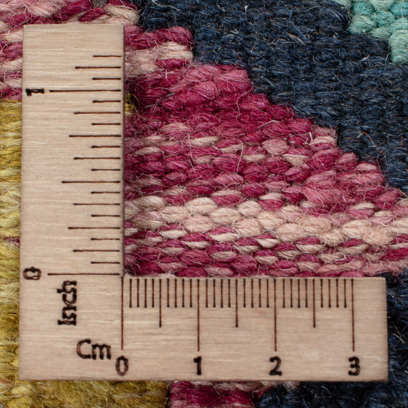 Runner Kelim Rug - Splash - 210 x 66 cm - multicolored