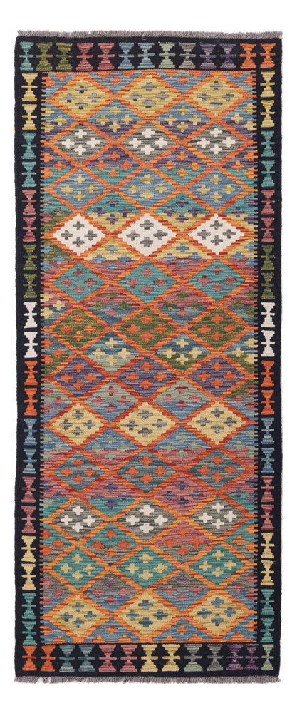 Kelim Maimene Teppich 202x84cm