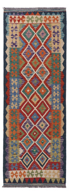 Runner Kelim Rug - Splash - 200 x 71 cm - multicolored