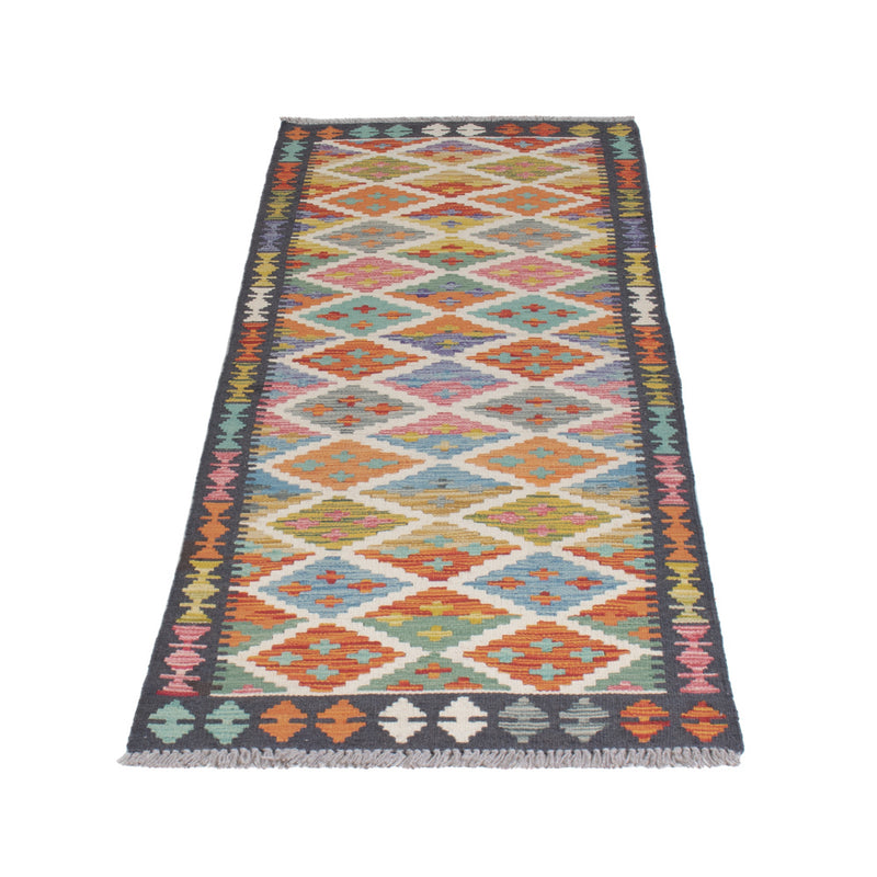 Kilim Maimana Rug 202x67cm - Wool Rug