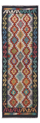 Runner Kelim Rug - Splash - 192 x 62 cm - multicolored