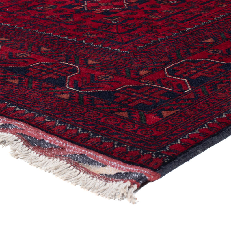 Afghan Rug - Kunduz - 238 x 168 cm - dark red