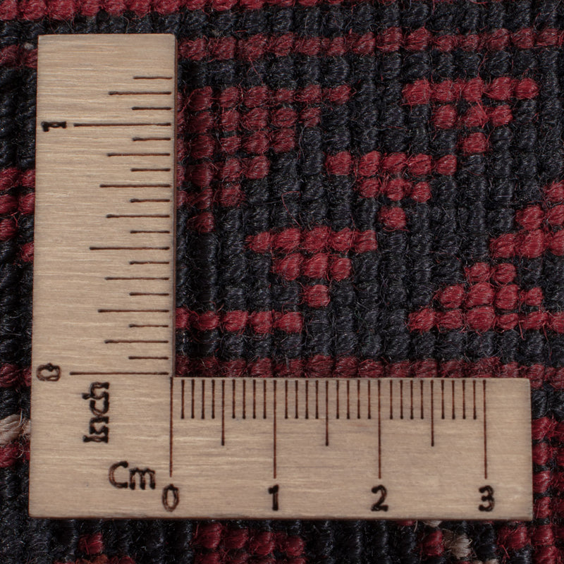 Afghan Rug - Kunduz - 239 x 170 cm - dark red