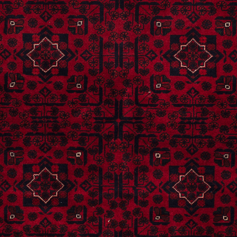 Afghan Rug - Kunduz - 235 x 164 cm - dark red
