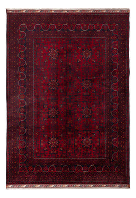Afghan Rug - Kunduz - 236 x 167 cm - dark red