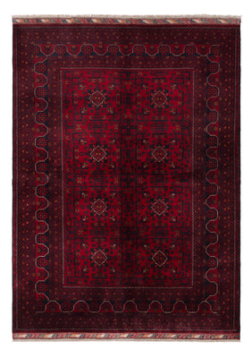 Afghan Rug - Kunduz - 244 x 170 cm - dark red