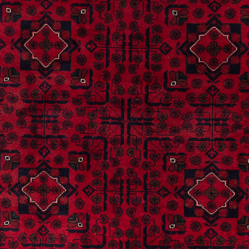 Afghan Rug - Kunduz - 235 x 167 cm - dark red