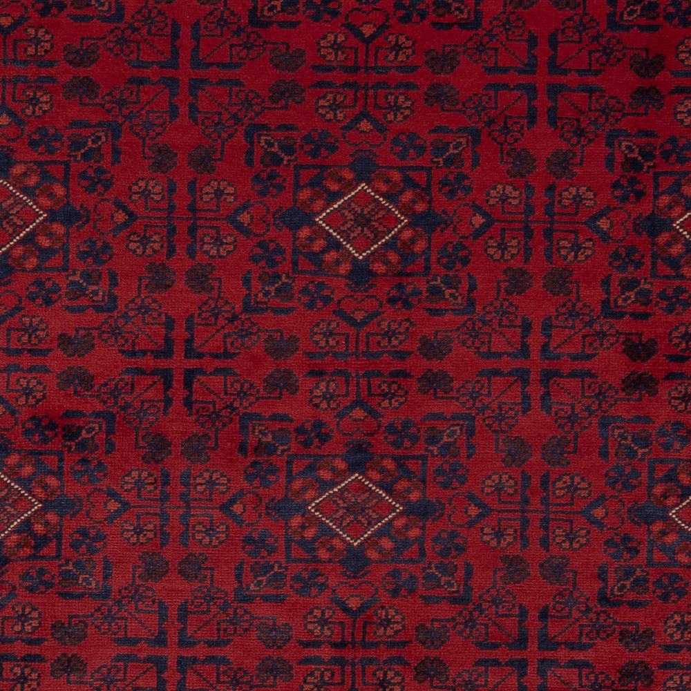 Afghan Rug - Kunduz - 229 x 171 cm - dark red