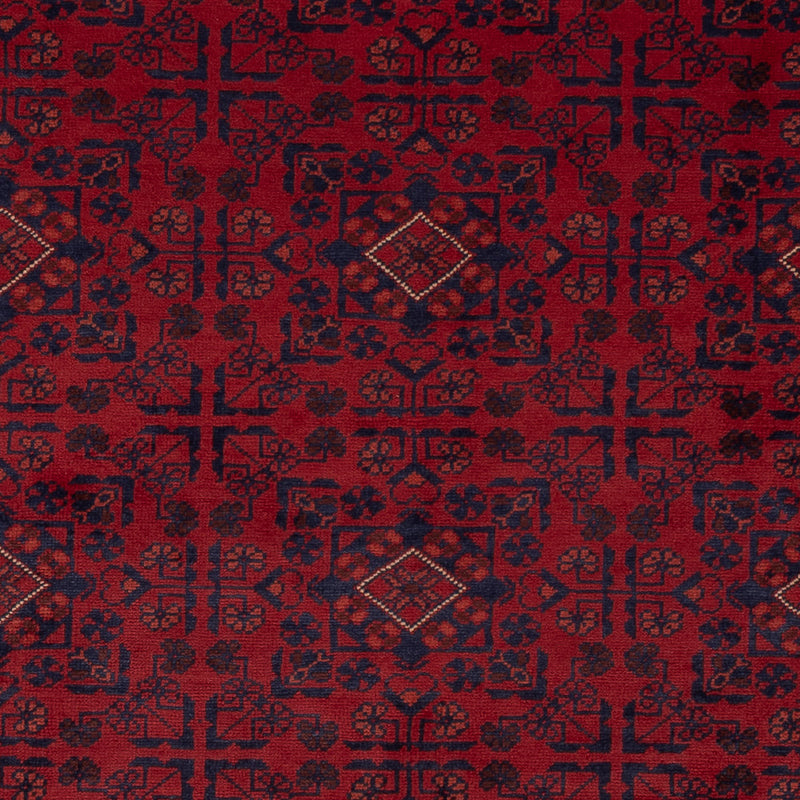 Afghan Rug - Kunduz - 229 x 171 cm - dark red