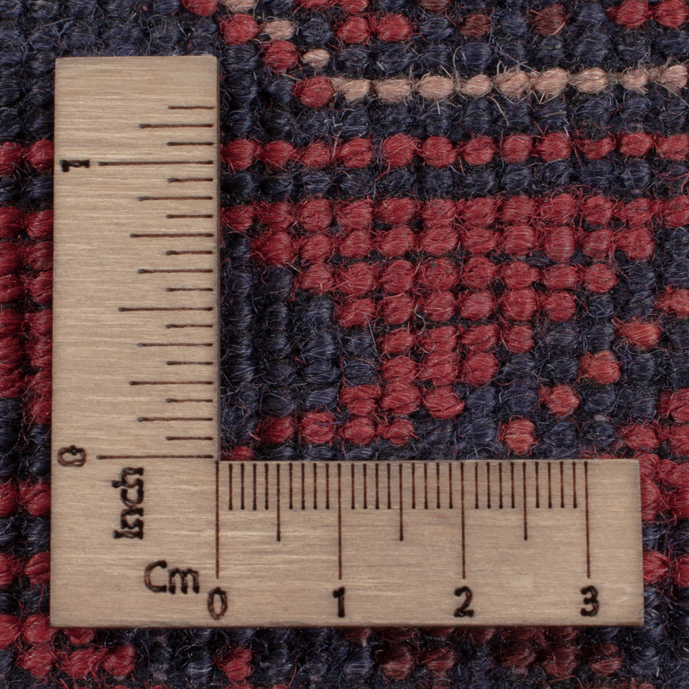 Afghan Rug - Kunduz - 229 x 171 cm - dark red