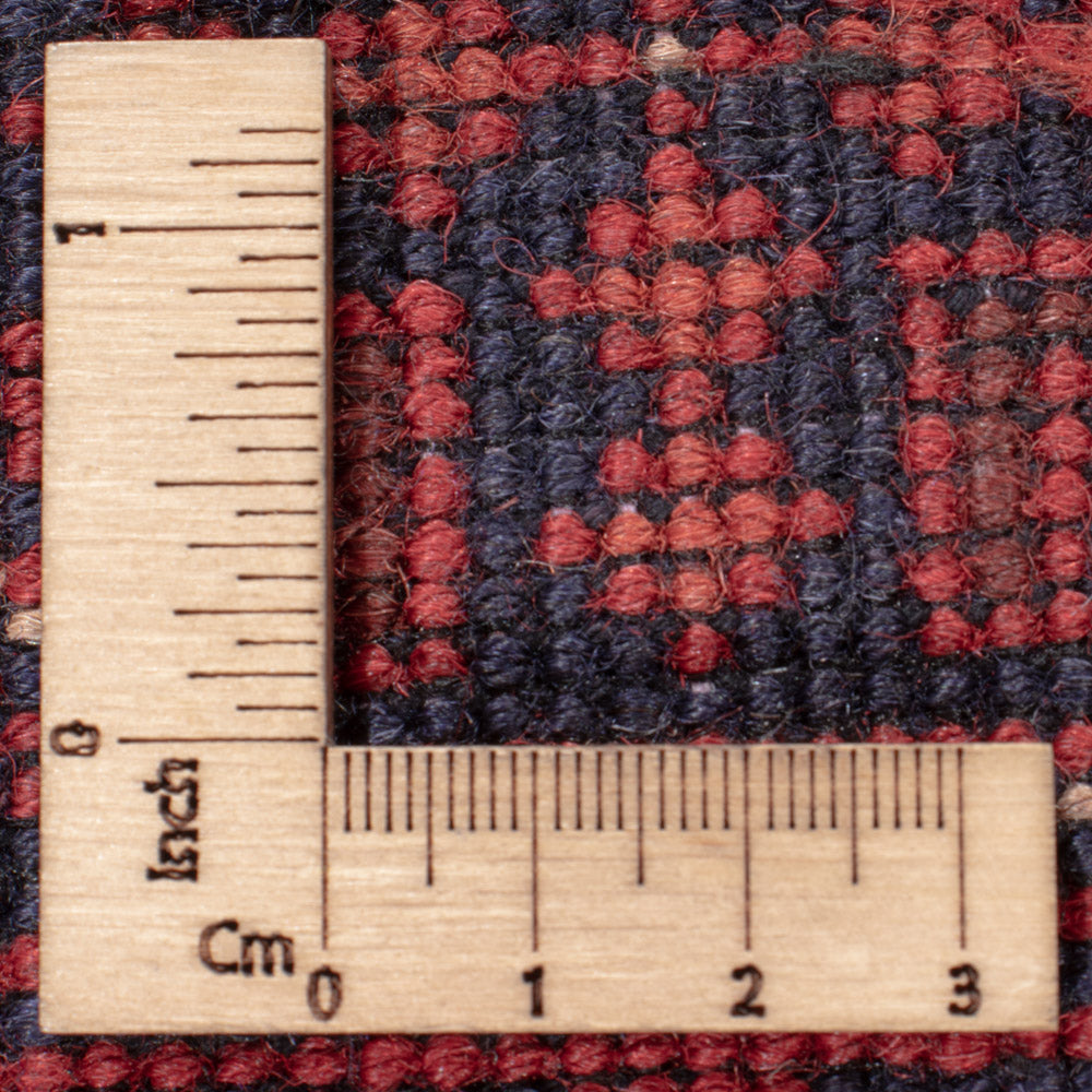 Afghan Rug - Kunduz - 237 x 175 cm - dark red