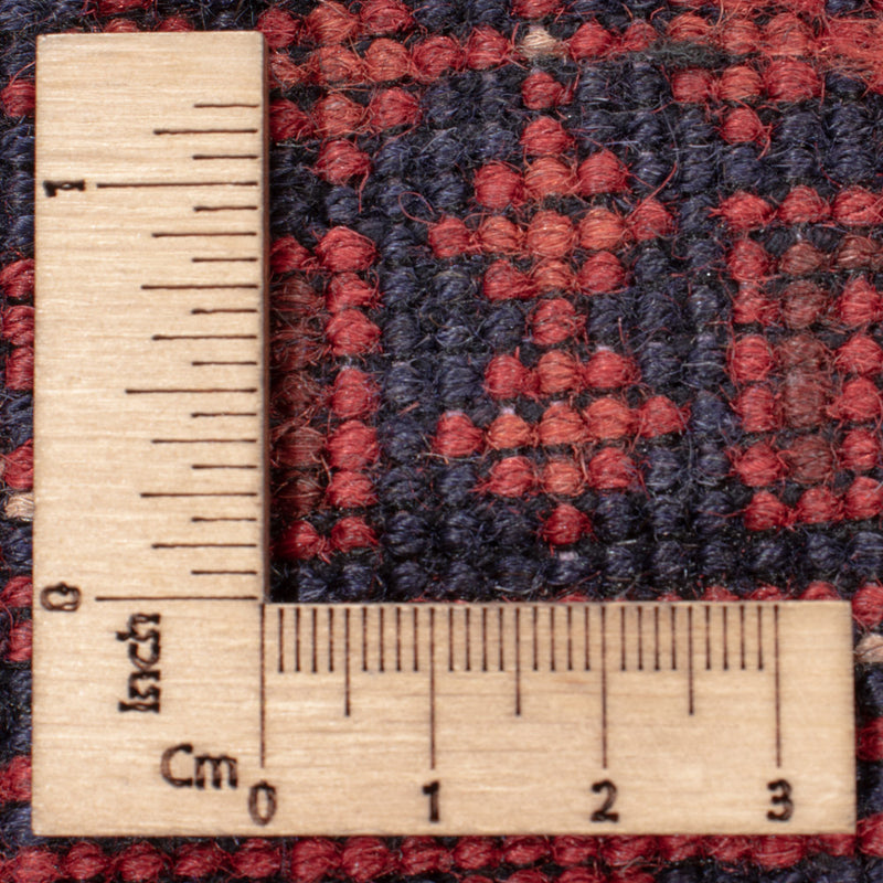 Afghan Rug - Kunduz - 237 x 175 cm - dark red