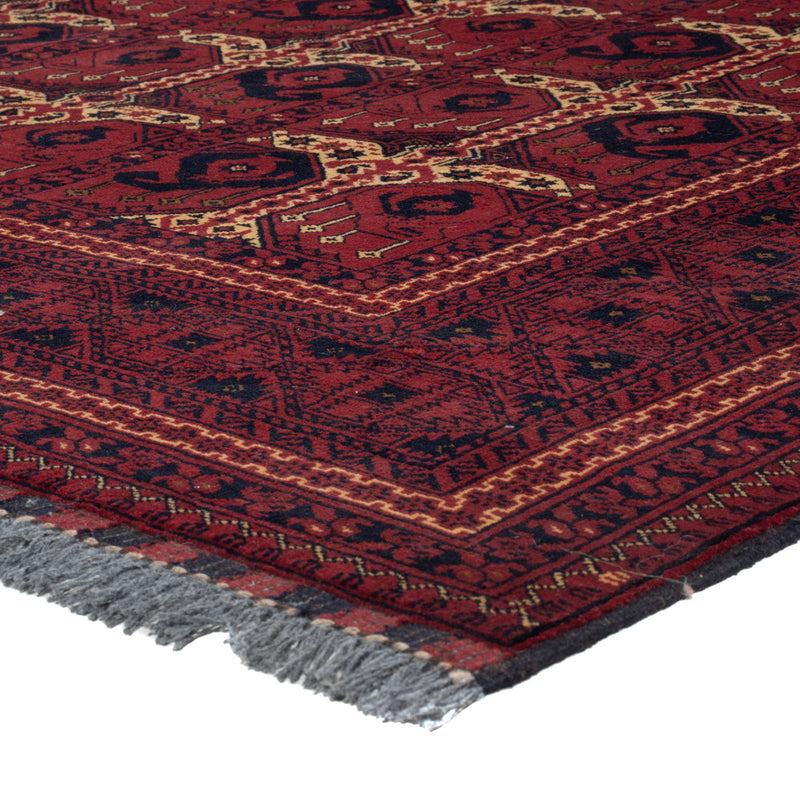 Afghan Rug - Kunduz - 238 x 163 cm - dark red