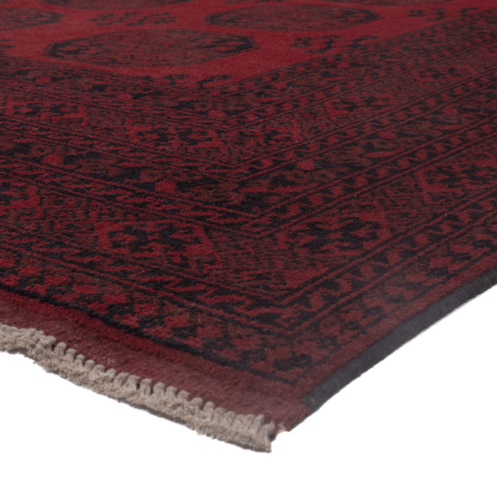 Afghan Rug - Filpa - 346 x 255 cm - dark red