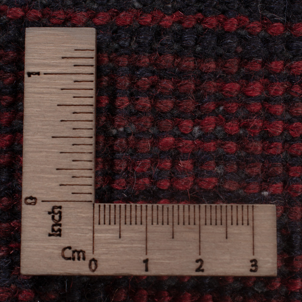 Afghan Rug - Filpa - 302 x 252 cm - dark red