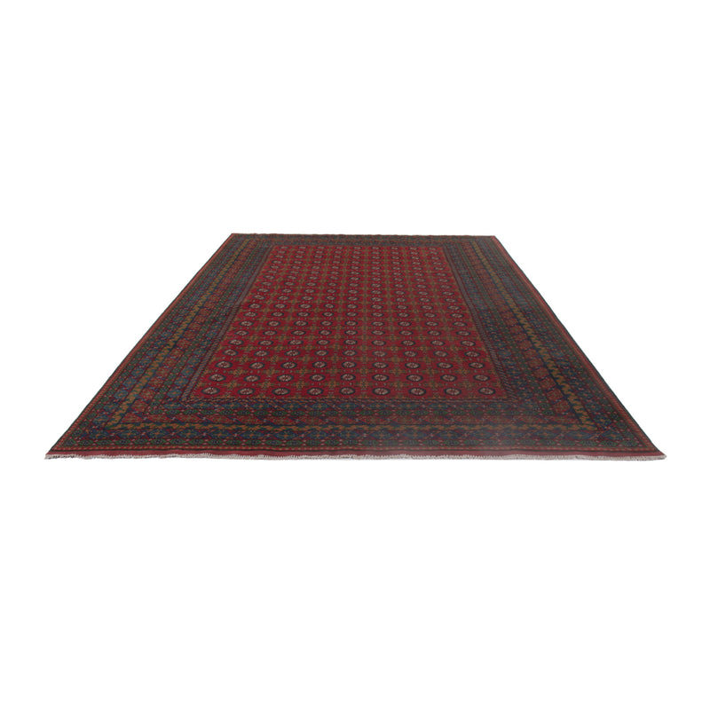Afghan Teppich - Filpa - 348 x 248 cm - dunkelrot