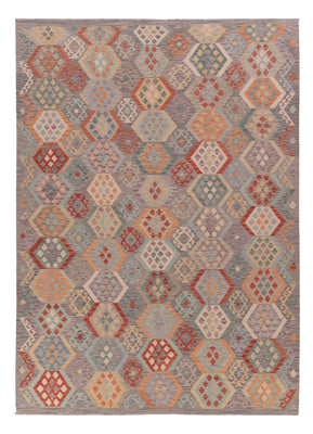 Kelim Rug - Splash - 353 x 258 cm - multicolored