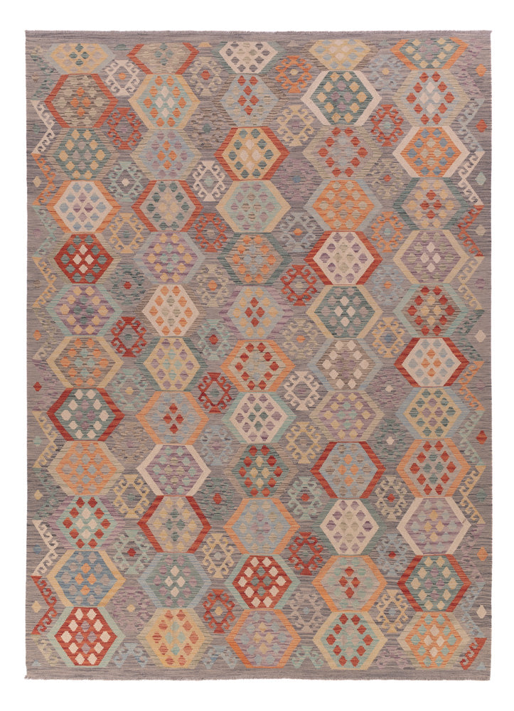 Kelim Maimene Teppich 353x258cm