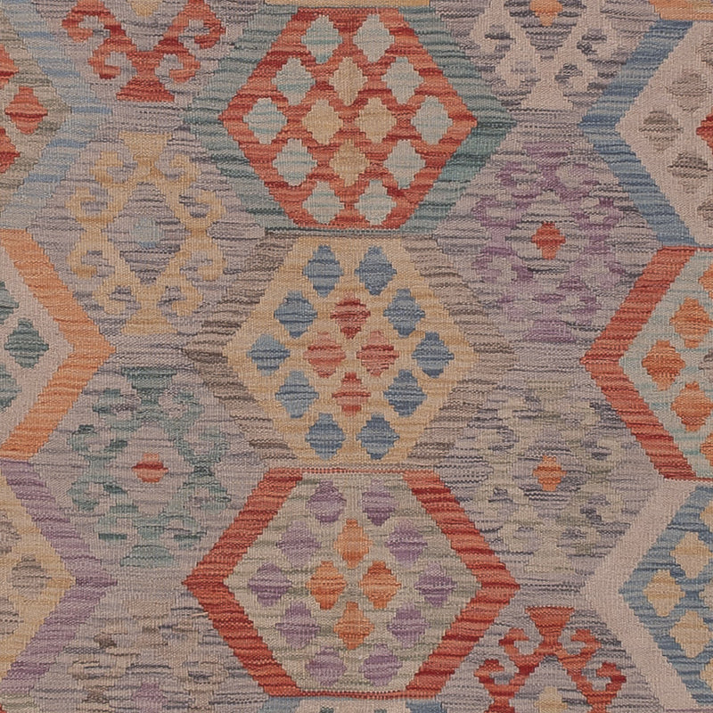 Kelim Rug - Splash - 350 x 256 cm - multicolored