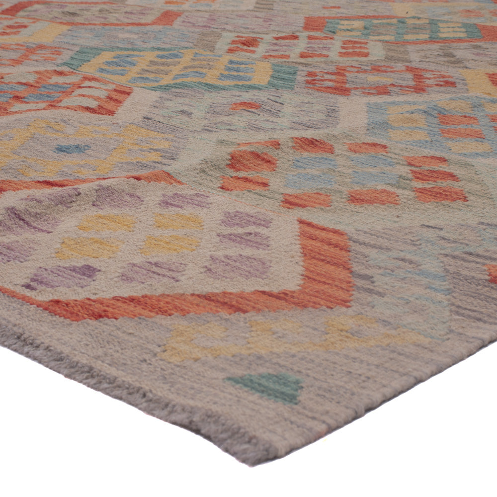 Kelim Rug - Splash - 352 x 255 cm - multicolored