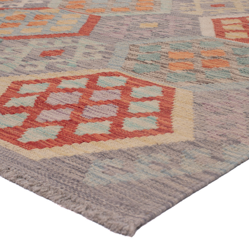 Kelim Rug - Splash - 356 x 255 cm - multicolored