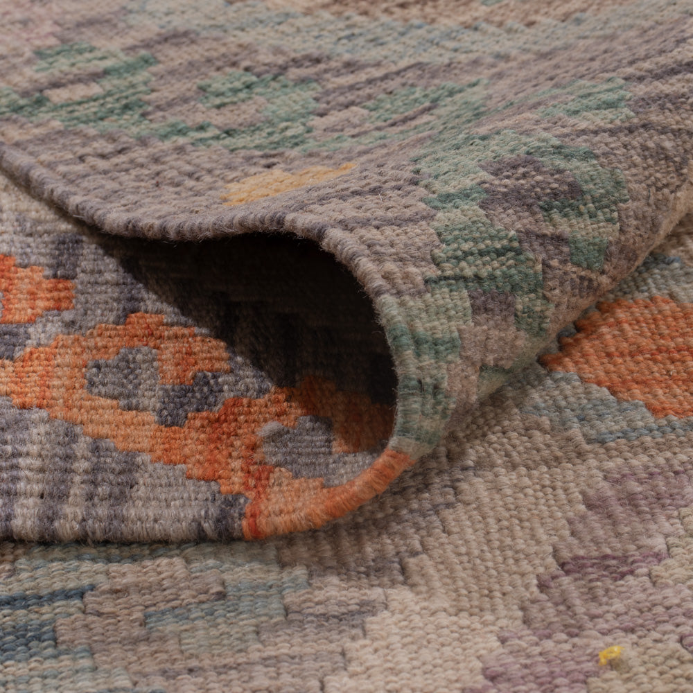 Kelim Rug - Splash - 356 x 255 cm - multicolored