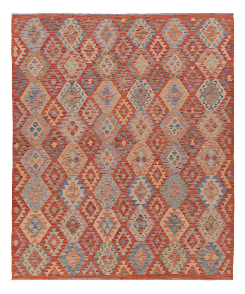 Kelim Rug - Splash - 301 x 249 cm - multicolored