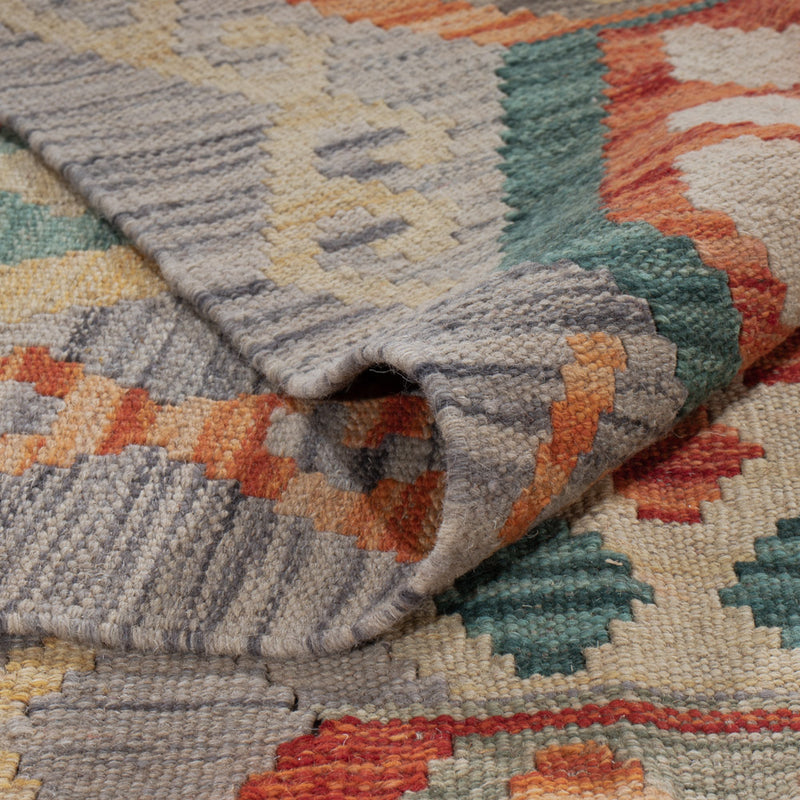 Kelim Rug - Splash - 298 x 252 cm - multicolored