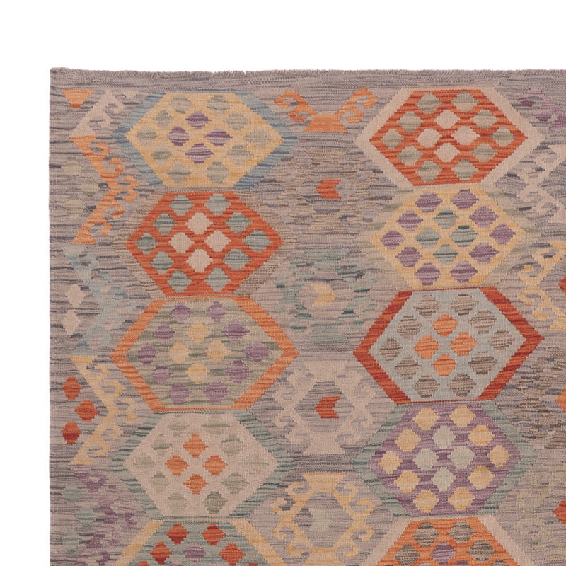 Kelim Rug - Splash - 339 x 245 cm - multicolored