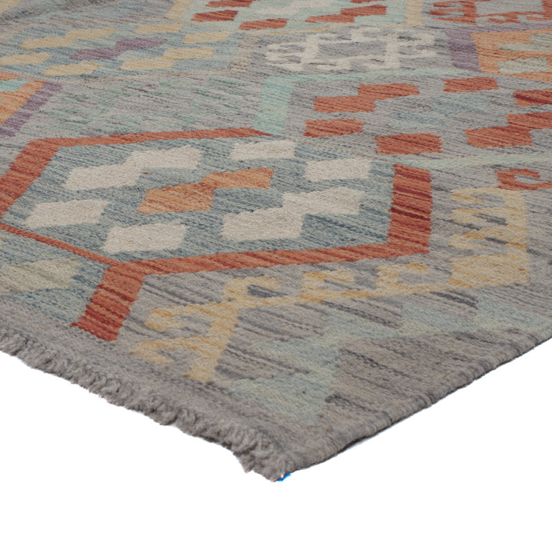 Kelim Rug - Splash - 294 x 203 cm - multicolored