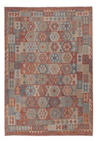 Kelim Rug - Splash - 295 x 205 cm - multicolored