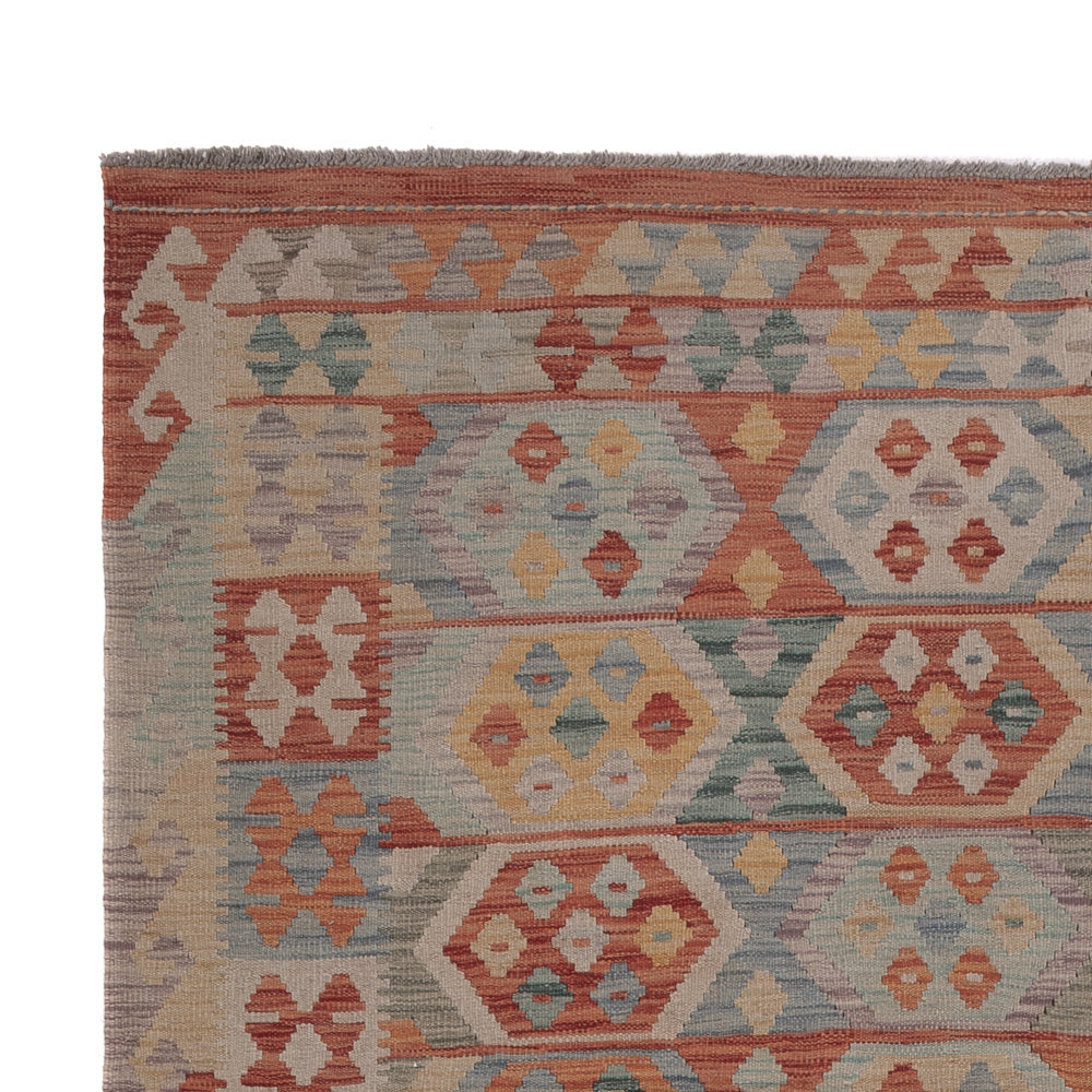 Kelim Rug - Splash - 287 x 197 cm - multicolored