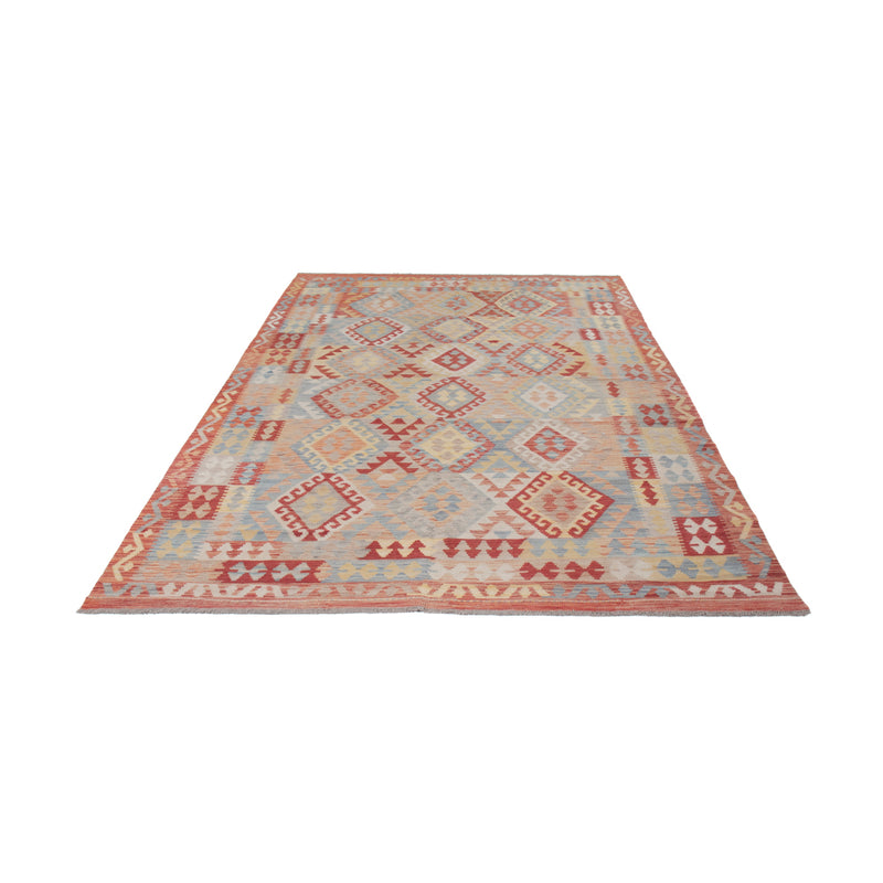 Kelim Rug - Splash - 298 x 198 cm - multicolored
