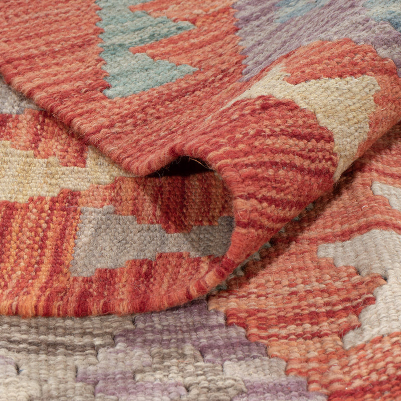 Kelim Rug - Splash - 307 x 250 cm - multicolored