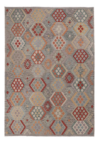 Kelim Rug - Splash - 299 x 205 cm - multicolored