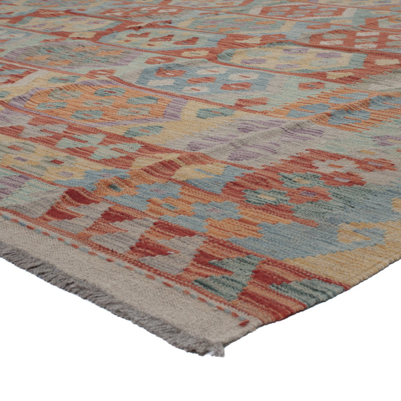 Kelim Rug - Splash - 298 x 247 cm - multicolored