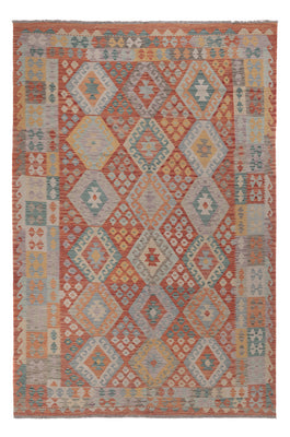 Kelim Rug - Splash - 300 x 200 cm - multicolored